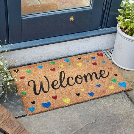 Hearty Welcome Decoir Mat -Image courtesy of Smart Garden Products