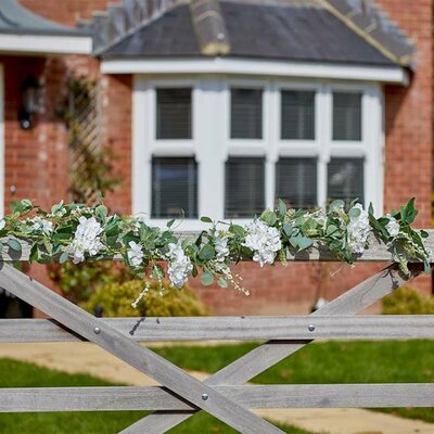 Heavenly Hydrangea Garland 180cm