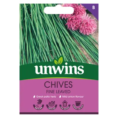 Herb Chives Fine Leaved - Image courtesy of Unwins