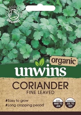 Herb Coriander Fine Leaved (Organic) - image 1