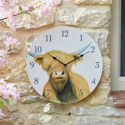 12” Highland Wall Clock - image 1