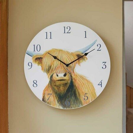 12” Highland Wall Clock - image 2