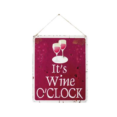 It's Wine O'Clock Sign