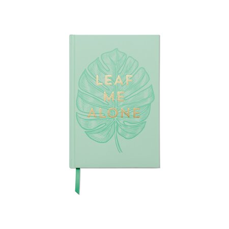 Journal 'Leaf Me Alone'