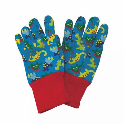 Kent & Stowe Blue Dinosaur Gardening Gloves - Image courtesy of Westland