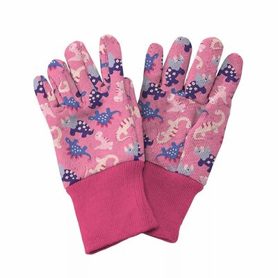 Kent & Stowe Pink Dinosaur Gardening Gloves -Image courtesy of Westland
