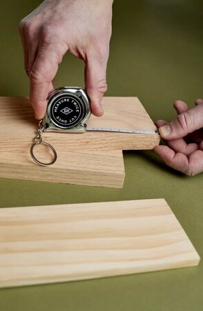 Key Chain Tape Measure -Image courtesy of DesignWorks Ink.