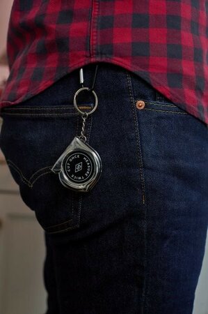 Key Chain Tape Measure -Image courtesy of DesignWorks Ink.