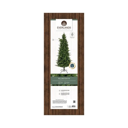 8ft Killington Fir Artificial Christmas Tree boxed -Image courtesy of Kaemingk