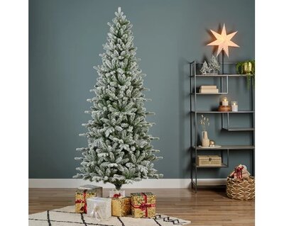 8ft Killington Fir Frosted Artificial Christmas Tree -Image courtesy of Kaemingk