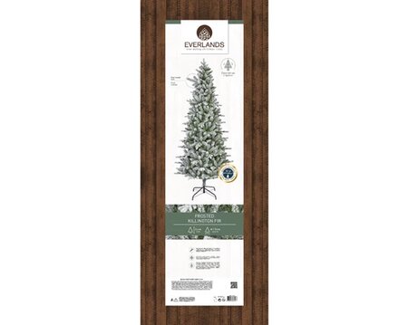 8ft Killington Fir Frosted Artificial Christmas Tree boxed -Image courtesy of Kaemingk