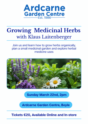 Klaus Laitenberger Event - Sunday March 22nd 2pm in Boyle