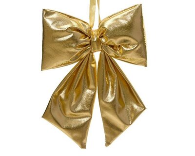 Large Golden Bow