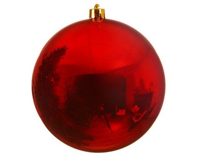Large Red Shiny Bauble
