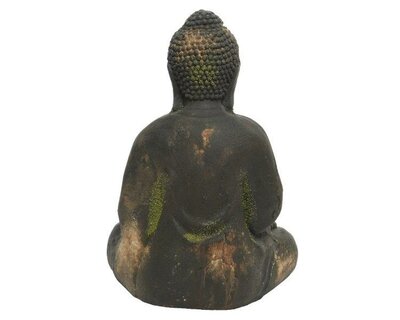 Large Weathered seated Buddha - image 4