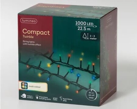 LED 1000 compact lights, multi (box)
