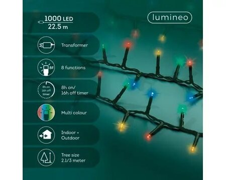LED 1000 compact lights, multi