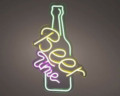 LED neon 'Beer Time' sign -Image courtesy of Kaemingk