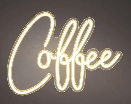 LED neon 'Coffee' sign -Image courtesy of Kaemingk