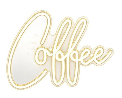 LED neon 'Coffee' sign -Image courtesy of Kaemingk