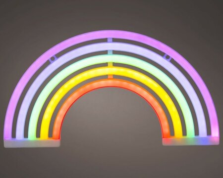 LED neon rainbow sign -Image courtesy of Kaemingk
