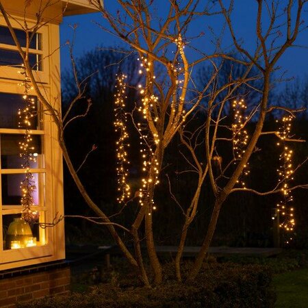 480 LED tree cascade cluster (Warm White) - image 3