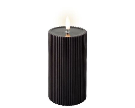 LED wick candle, black - image 3