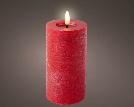 LED wick candle red - image 1
