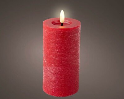 LED wick candle red - image 1