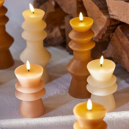 LED wick wax candleholder (Small) - image 3