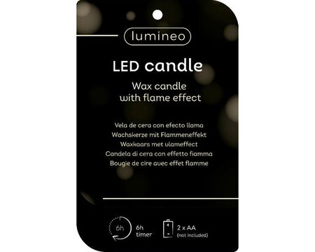 LED wick wax candleholder (Small) - image 2