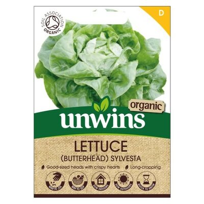 Lettuce (Butterhead) Sylvesta Organic - Image courtesy of Unwins