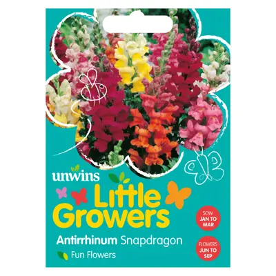 Little Growers Antirrhinum Snapdragon - Image courtesy of Unwins