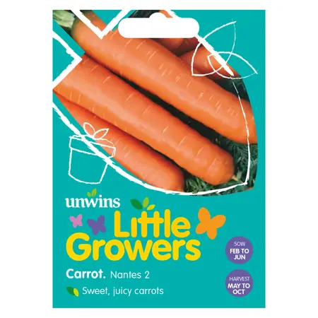 Little Growers Carrot Nantes 2 - Image courtesy of Unwins