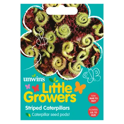 Little Growers Striped Caterpillars - Image courtesy of Unwins