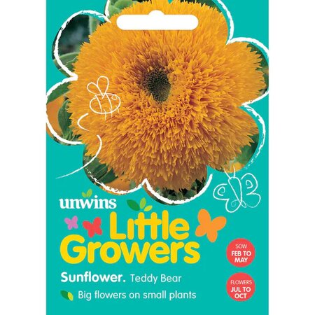 Little Growers Sunflower Teddy Bear (35) - image 1