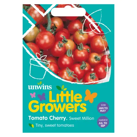 Little Growers Tomato Cherry Sweet Million - Image courtesy of Unwins