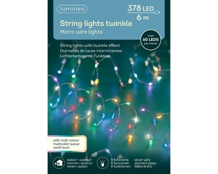 Micro LED 378 multi colour string lights - image 2