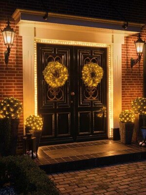 Micro LED 567  warm white string lights - image 4