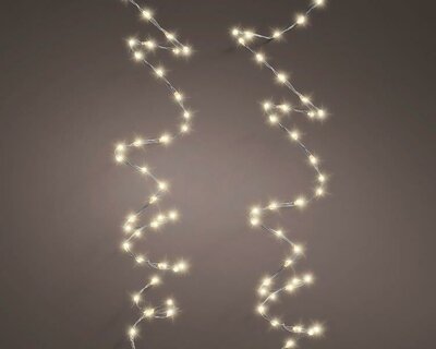 Micro LED 567  warm white string lights - image 1
