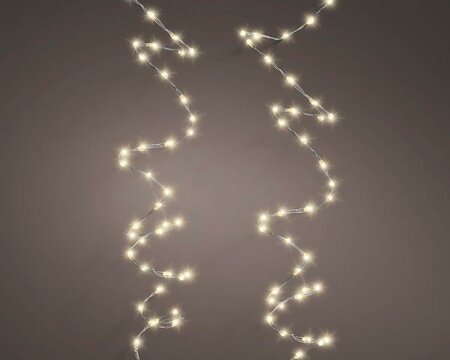 Micro LED 756 warm white string lights - image 1