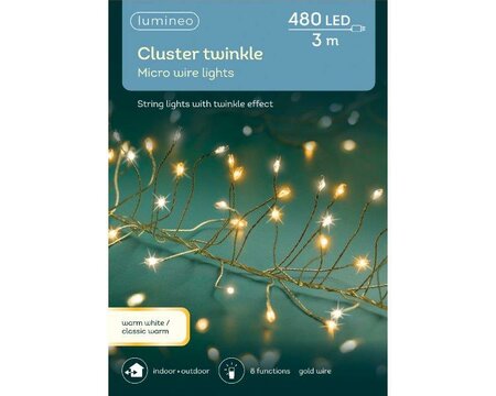 480 Micro LED tree cascade cluster (Warm White) - image 3