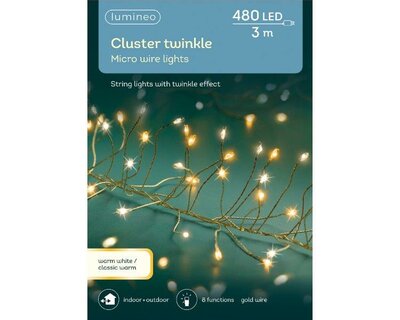 480 Micro LED tree cascade cluster (Warm White) - image 3