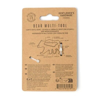 Mini Bear Multi-Tool -Image courtesy of DesignWorks Ink.