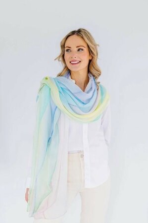 Rita Oates Scarf – Mountains of Love -Image courtesy of Rita Oates