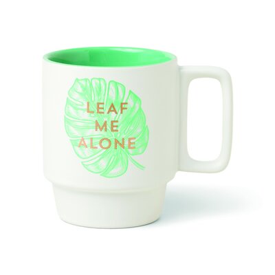 Mug 'Leaf Me Alone' (355ml)