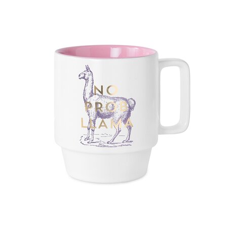 Mug 'No Prob Llama' (355ml)