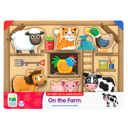My First Lift & Learn Farm -Image courtesy of University Games