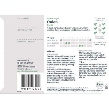 Image courtesy of Unwins Seeds
