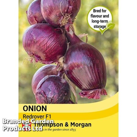 Onion Redrover F1 - Image courtesy of Thompson & Morgan/Hygeia